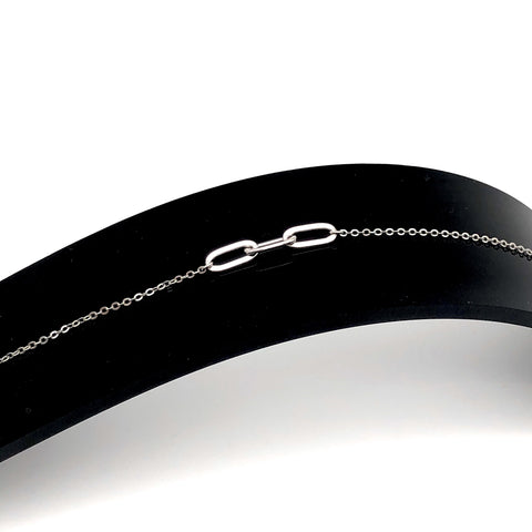 Silver Filled Chain Bracelet - Sterling Silver - ANDJewellery