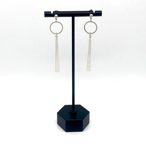 Silver Matchstick Earring